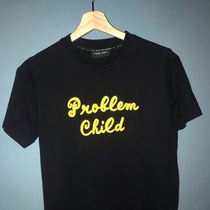 Lazy Oaf  “Problem Child” T Shirt Men’s Small